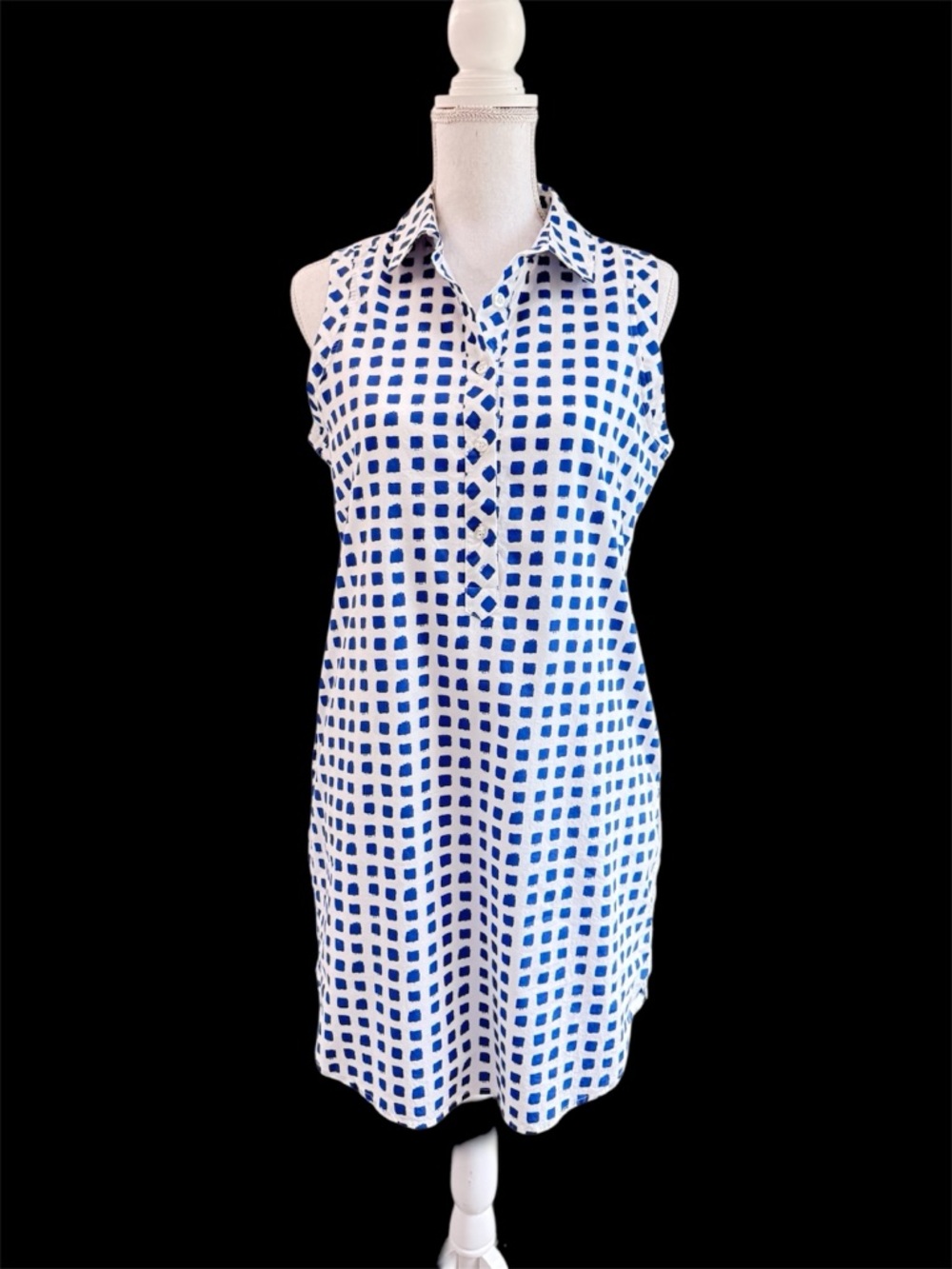 Vinyard Vines Painterly shirt dress sz6
